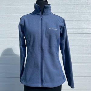 Columbia HotDots Full Zip Jacket in Blue, XS